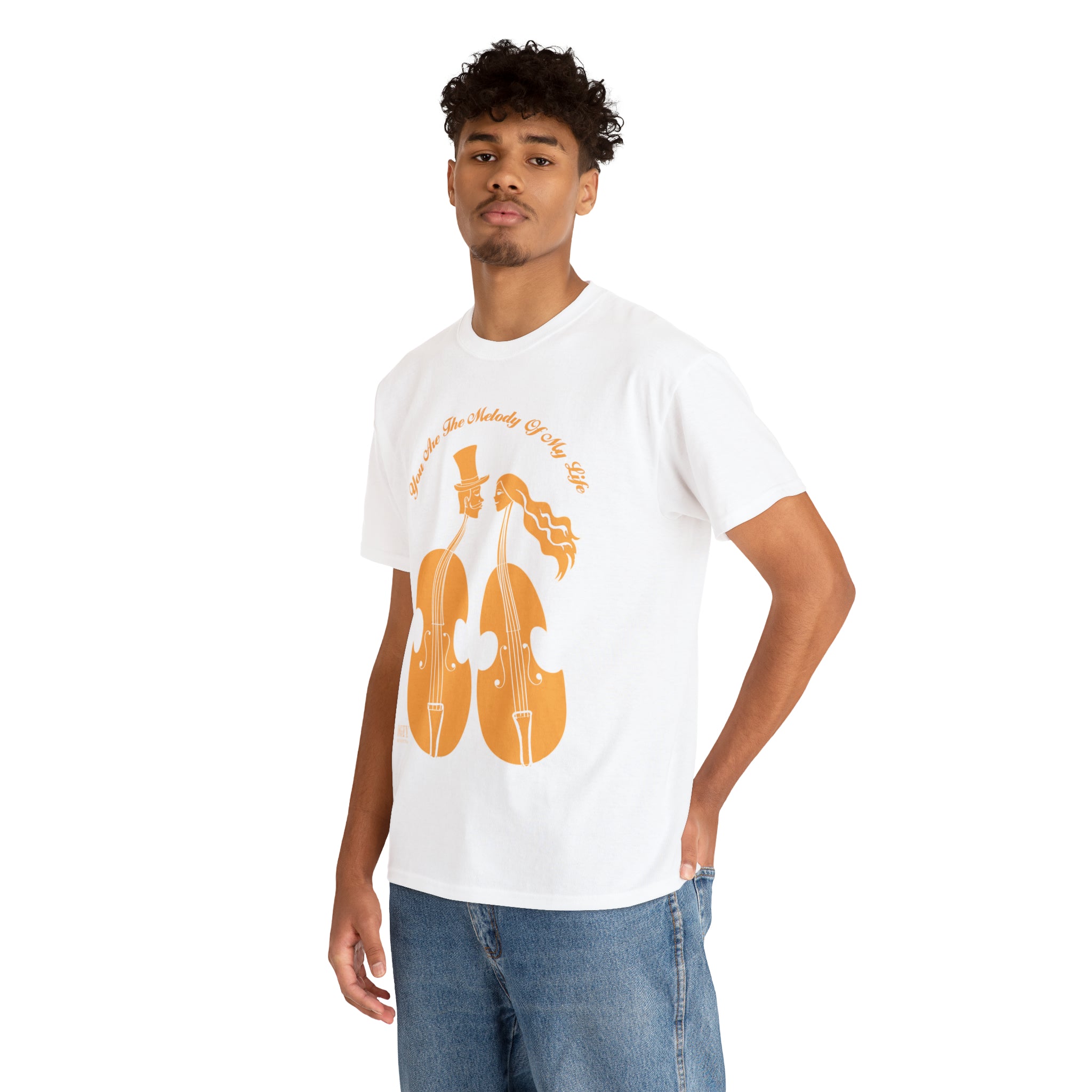 Copy of Unisex Heavy Cotton Tee...You Are The Melody Yel