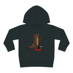 Toddler Pullover Fleece Hoodie Love Over Fear