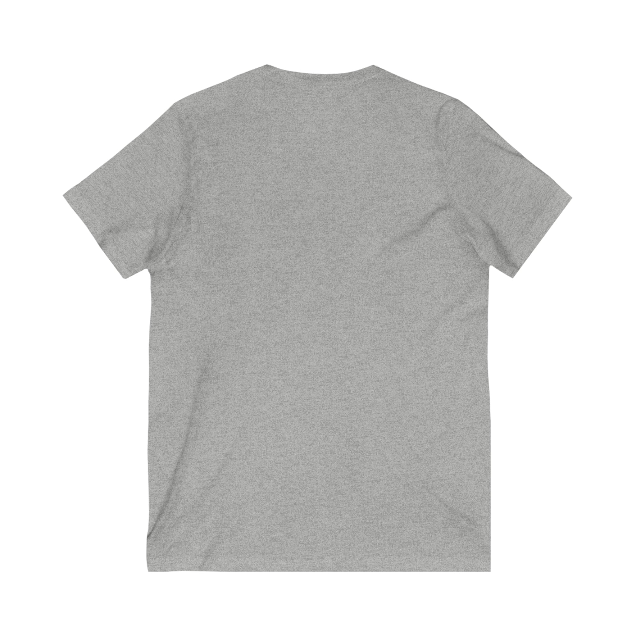 Unisex Jersey Short Sleeve V-Neck Tee...I'm In Love With Love...Gre