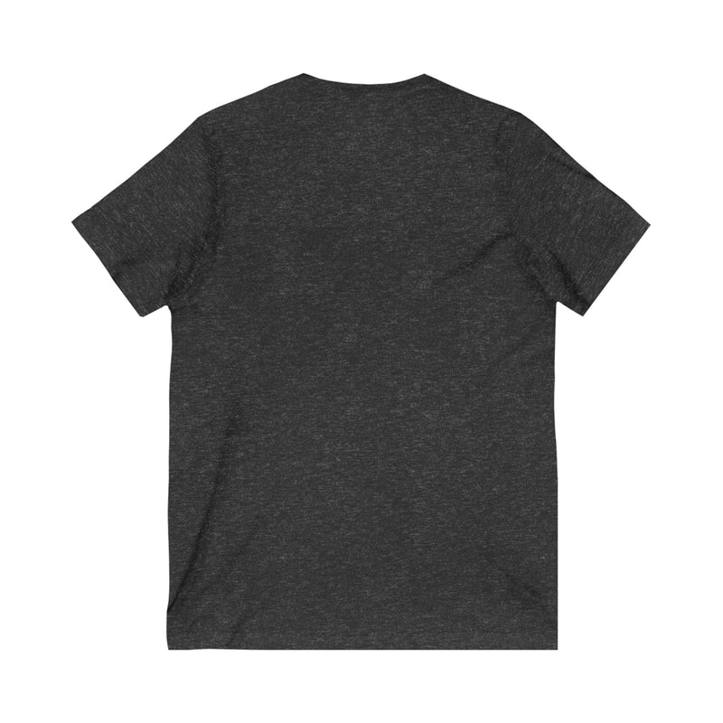 Unisex Jersey Short Sleeve V-Neck Tee...I'm In Love With Love...Gre