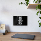 Gloss Poster — "The Holy Spirit Is My Pilot" Christian Wall Art