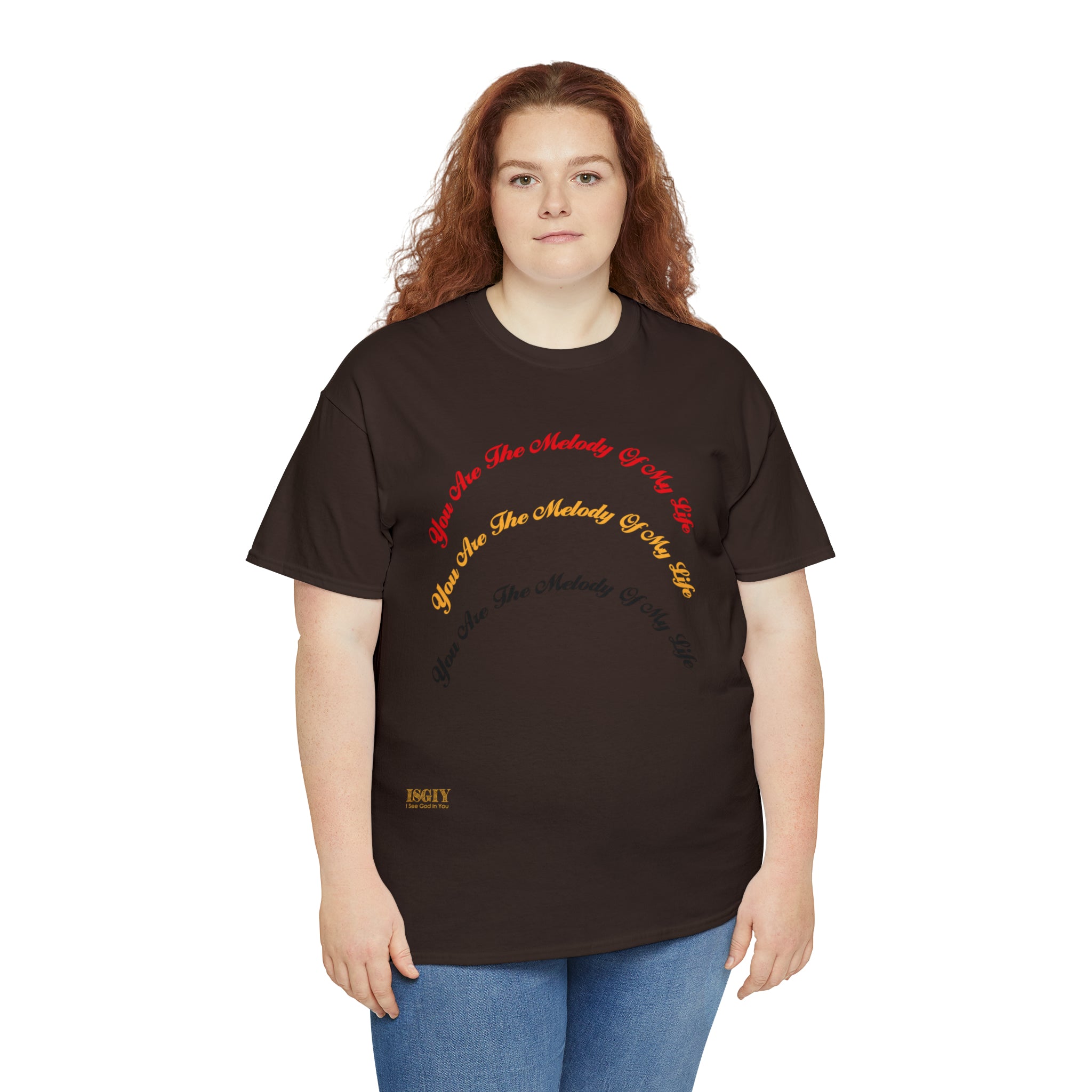 Unisex Heavy Cotton Tee...You Are The Melody multi