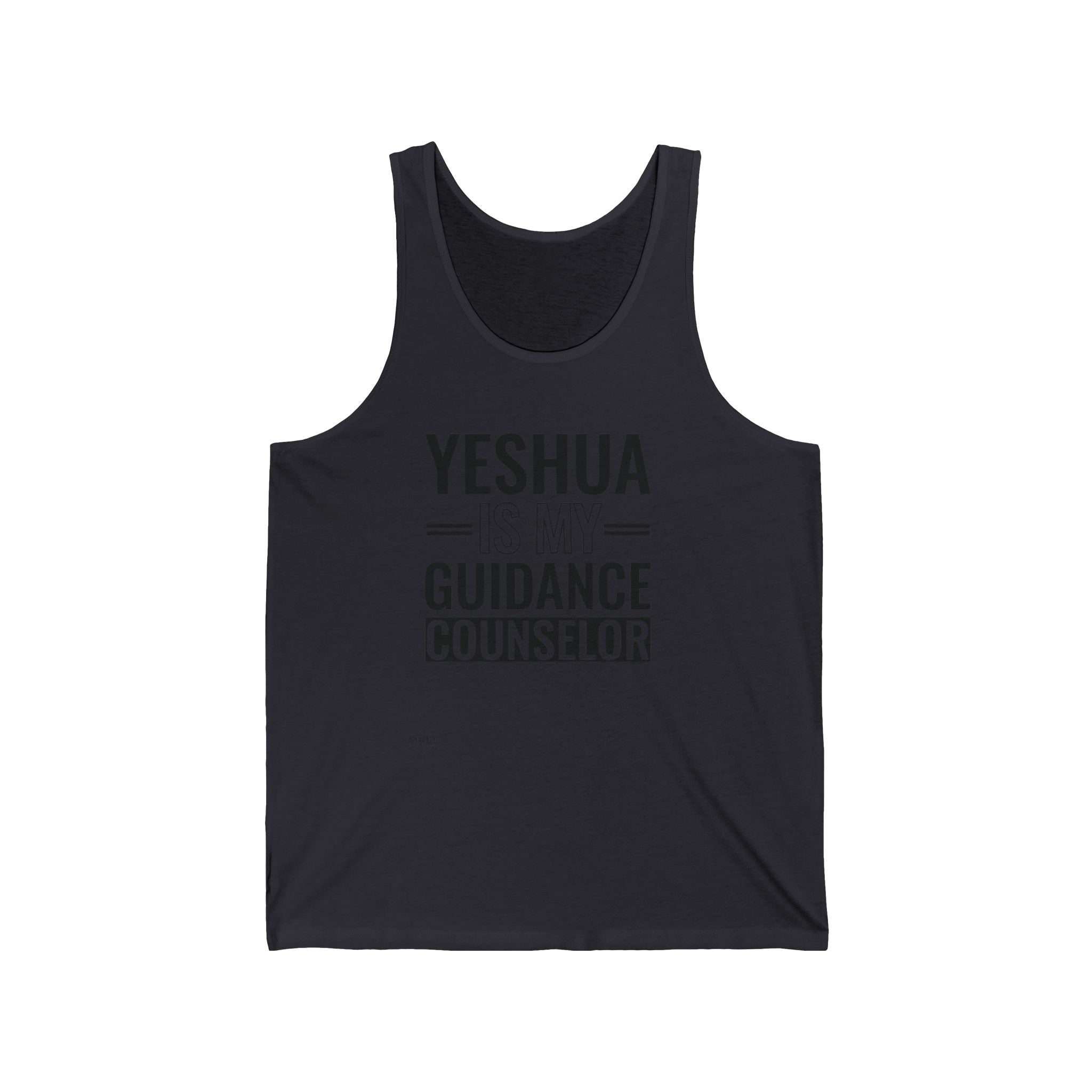 Yeshua Is My Guidance Counselor Tank — Christian Faith Inspirational Tank Top