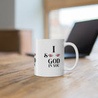 Ceramic Coffee Cups, 11oz, 15oz I See God In You