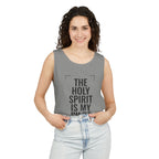 Holy Spirit Is My Pilot Tank Top — Christian Faith Graphic Tank