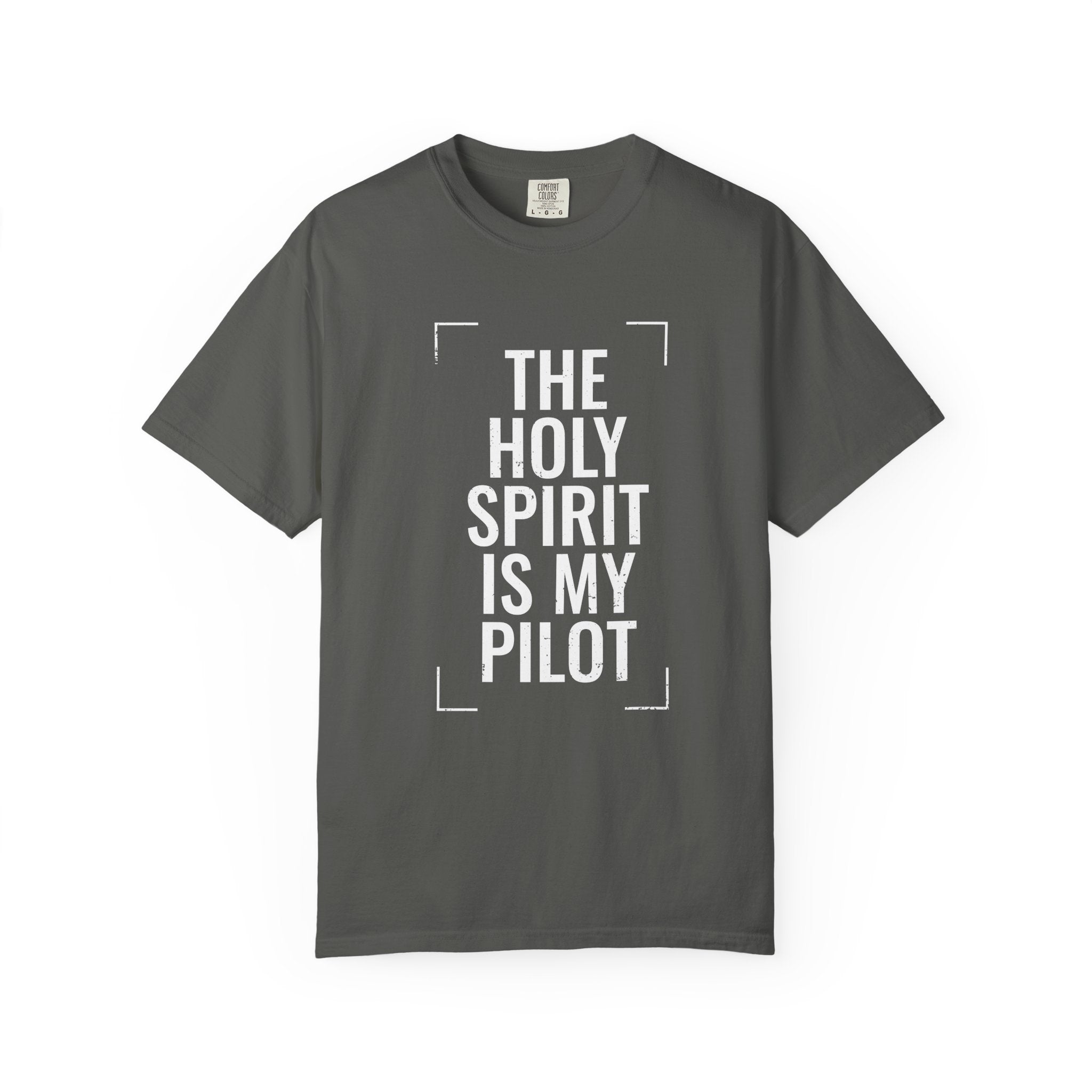 Holy Spirit Is My Pilot T-Shirt — Christian Faith Graphic Tee
