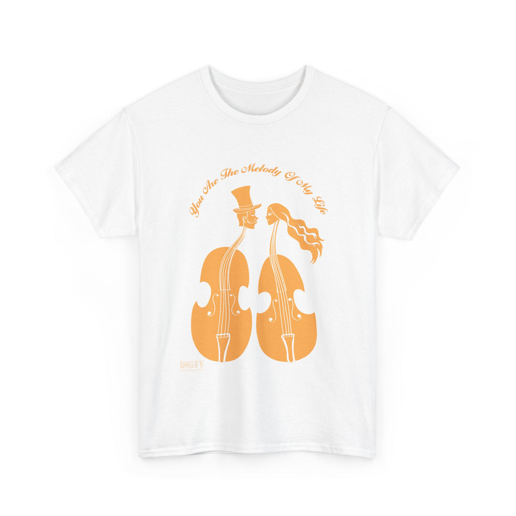 Unisex Heavy Cotton Tee...You Are The Melody Yel