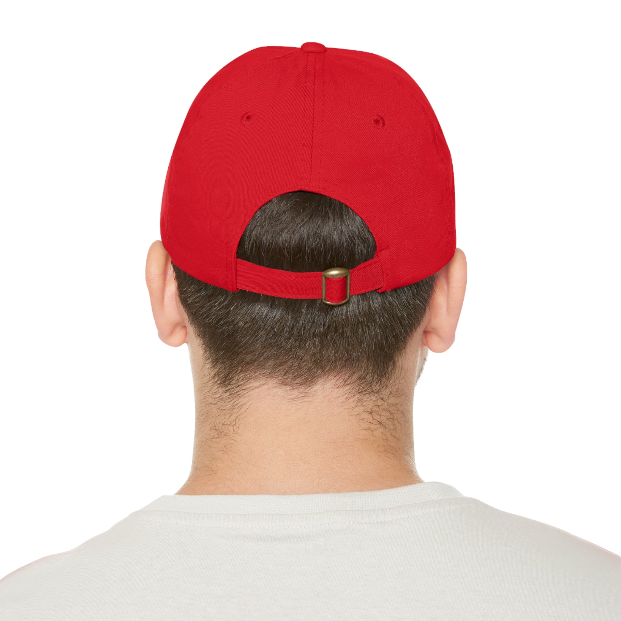Dad Hat with Leather Patch. People Of The Light