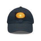 Dad Hat with Leather Patch. People Of The Light