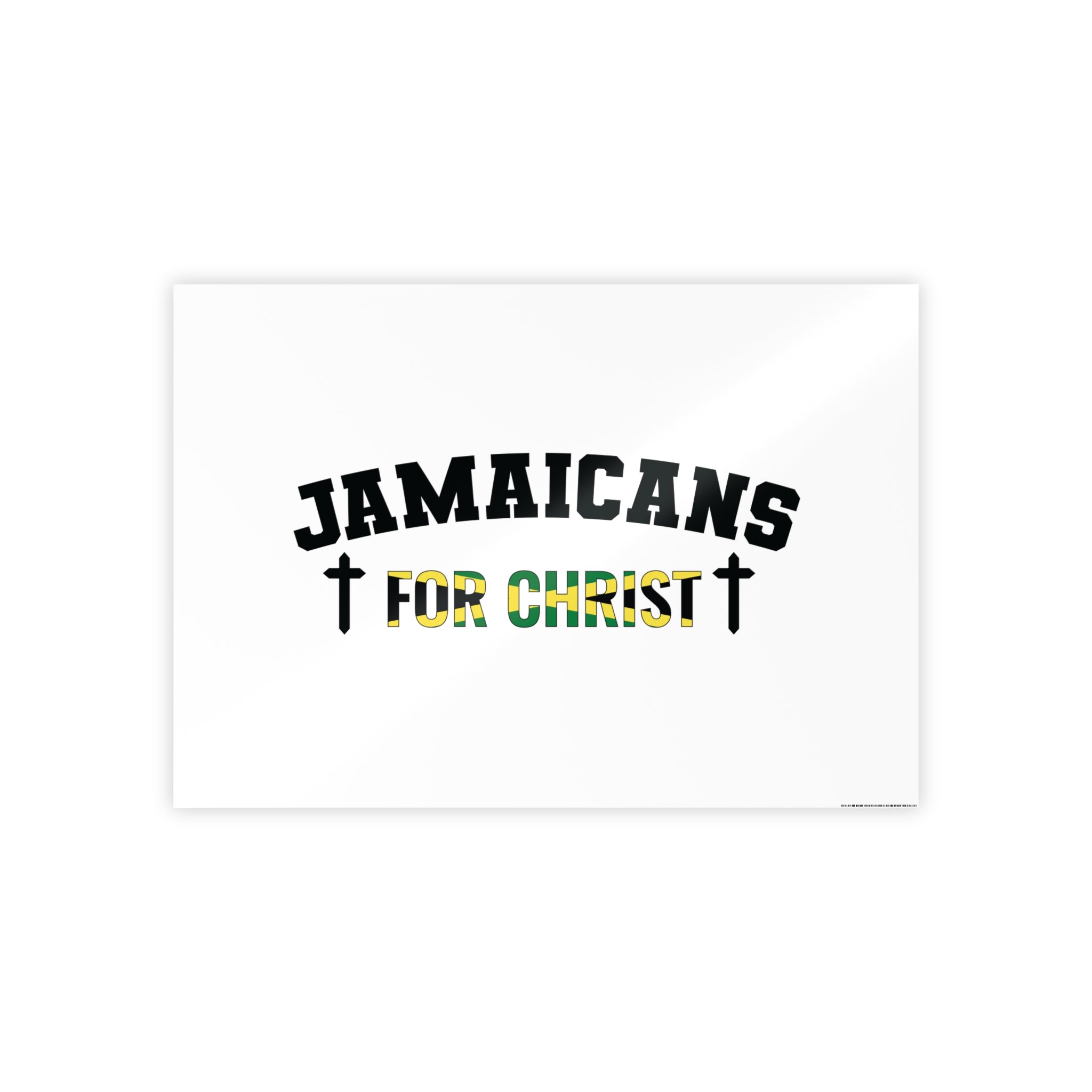 Jamaicans for Christ Poster