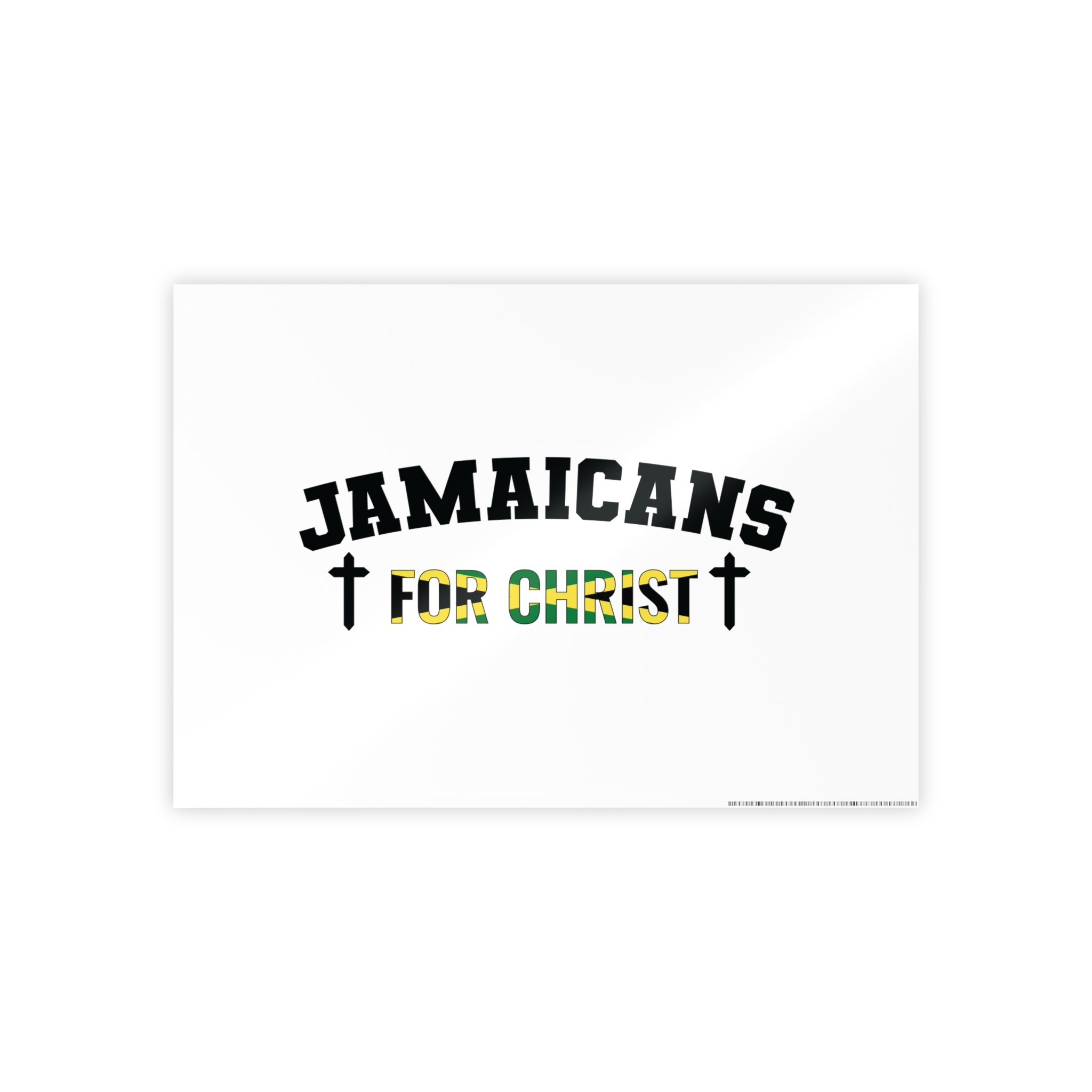 Jamaicans for Christ Poster