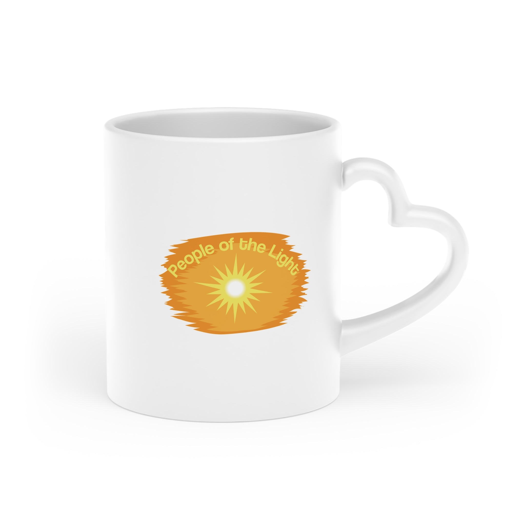 Mug People Of The Light Heart-Shaped