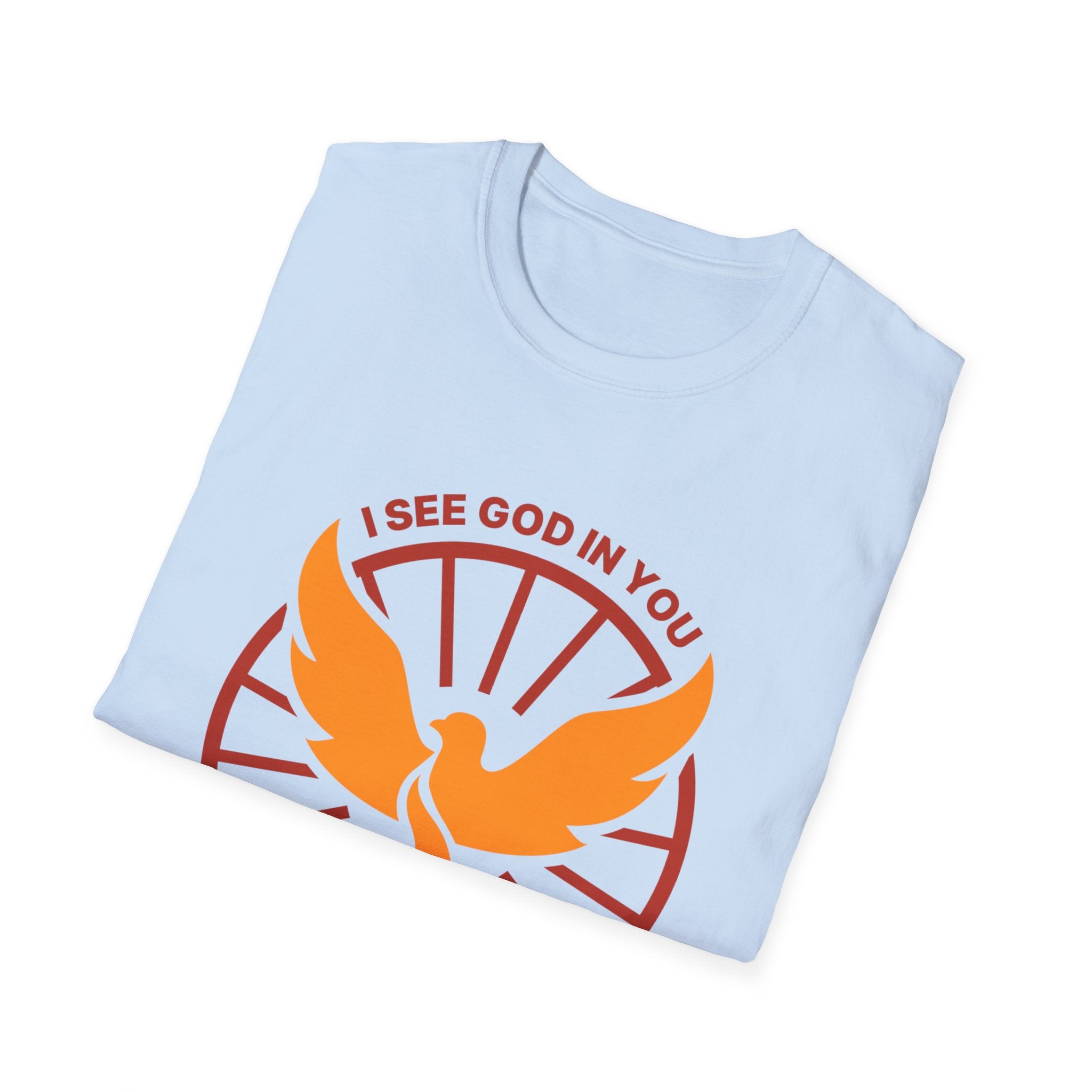 I See God In You Dove T-Shirt — Christian Faith Inspirational Tee