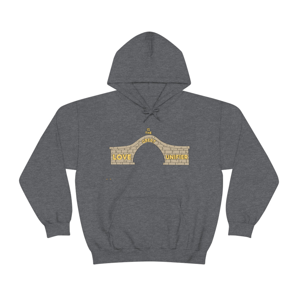 Unisex Heavy Blend Hooded Sweatshirt Love Is The Great Unifier