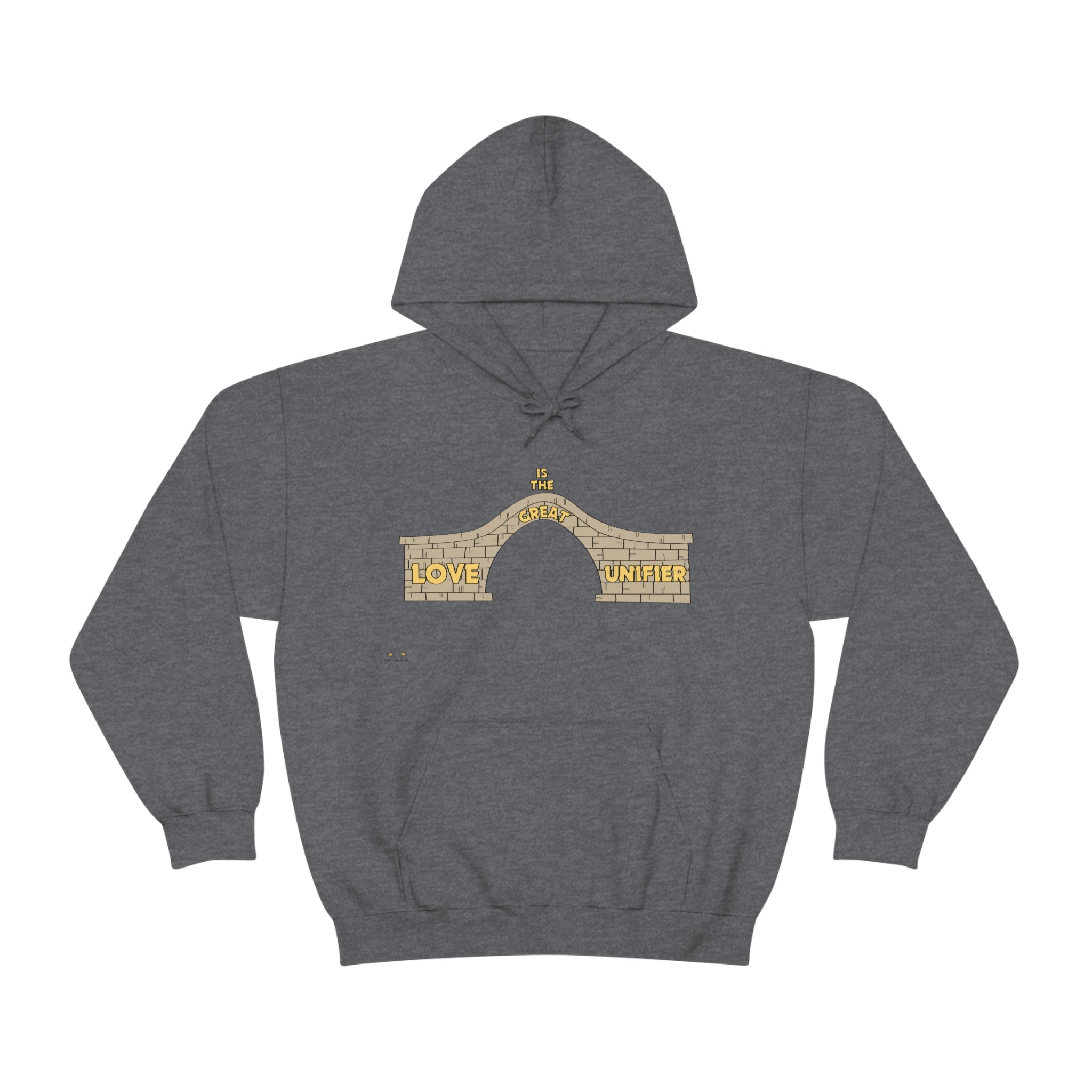 Unisex Heavy Blend Hooded Sweatshirt Love Is The Great Unifier