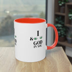 Two-Tone Coffee Mug, 11oz.  I See God In You