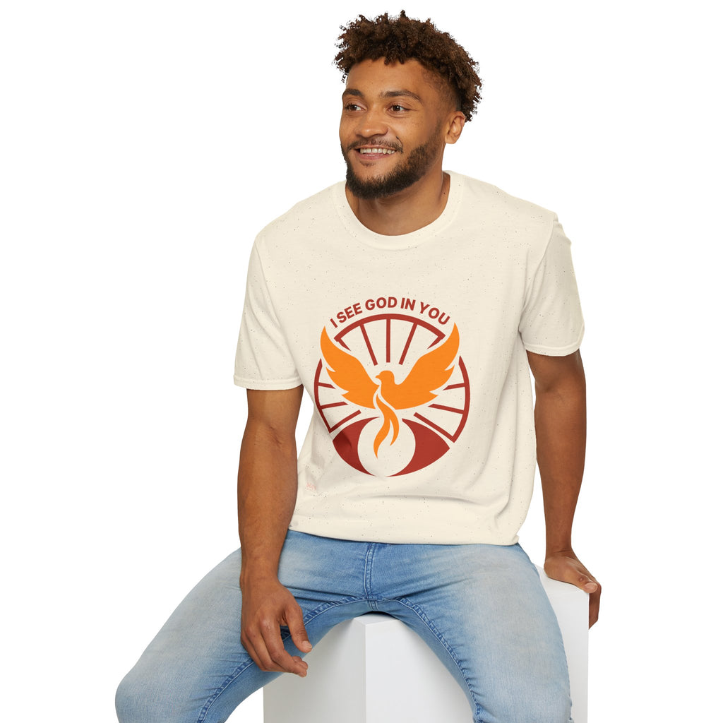 I See God In You Dove T-Shirt — Christian Faith Inspirational Tee