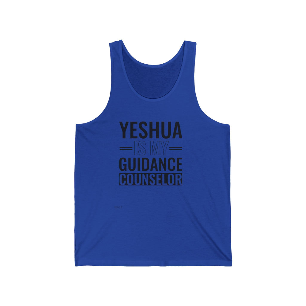 Yeshua Is My Guidance Counselor Tank — Christian Faith Inspirational Tank Top