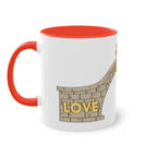 Two-Tone Coffee Mug, 11oz....Love Is The Great Unifier