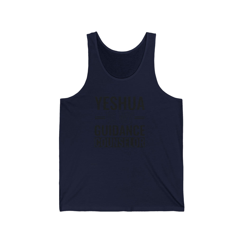 Yeshua Is My Guidance Counselor Tank — Christian Faith Inspirational Tank Top