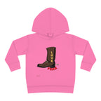 Toddler Pullover Fleece Hoodie Love Over Fear