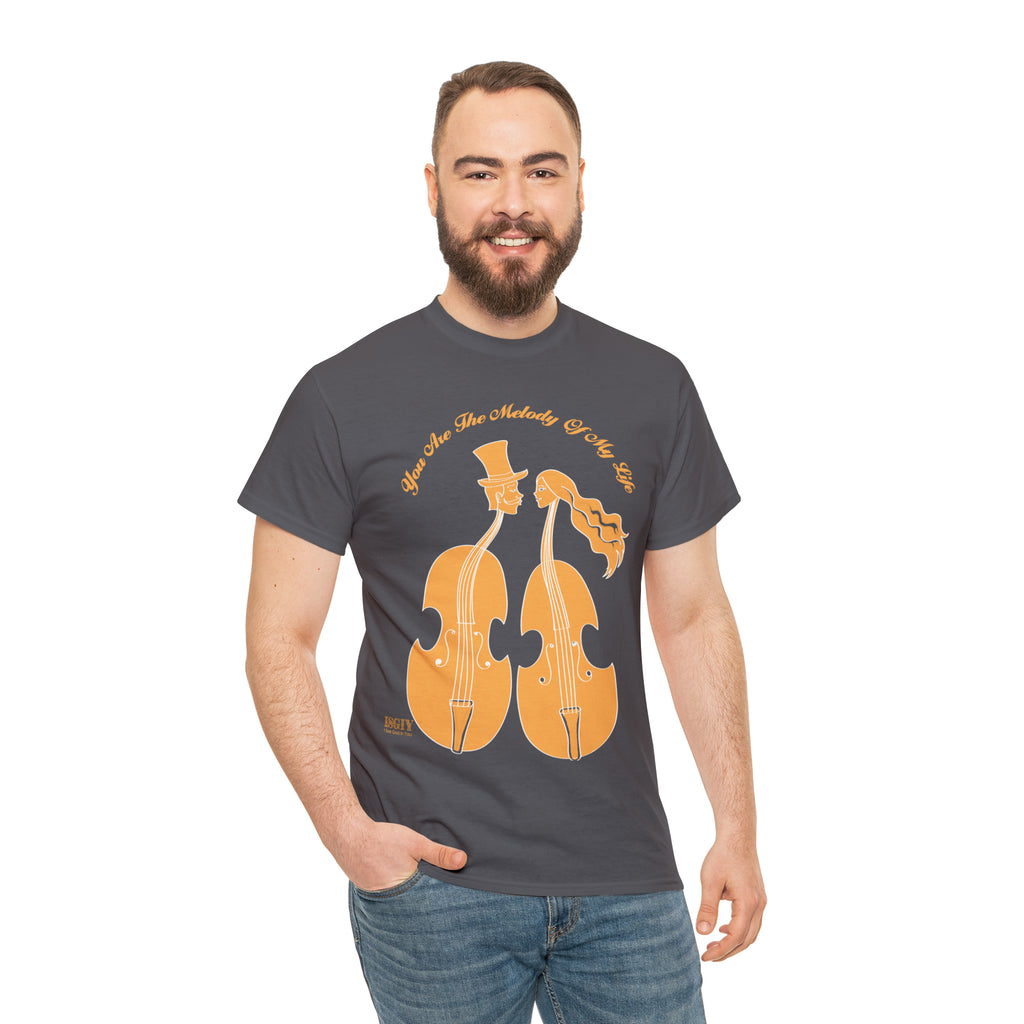 Copy of Unisex Heavy Cotton Tee...You Are The Melody Yel