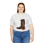 Unisex Jersey Short Sleeve Tee. Love Over Fear