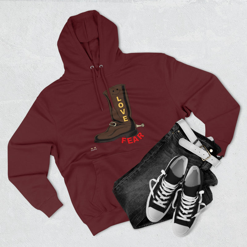 Copy of Unisex Premium Pullover Hoodie...Love Over Fear