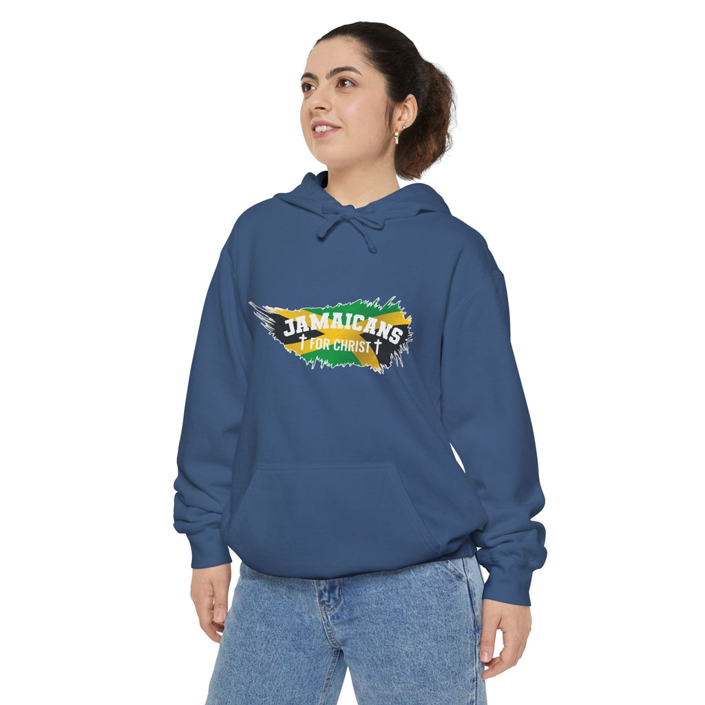 Jamaicans for Christ Flag Graphic Hoodie