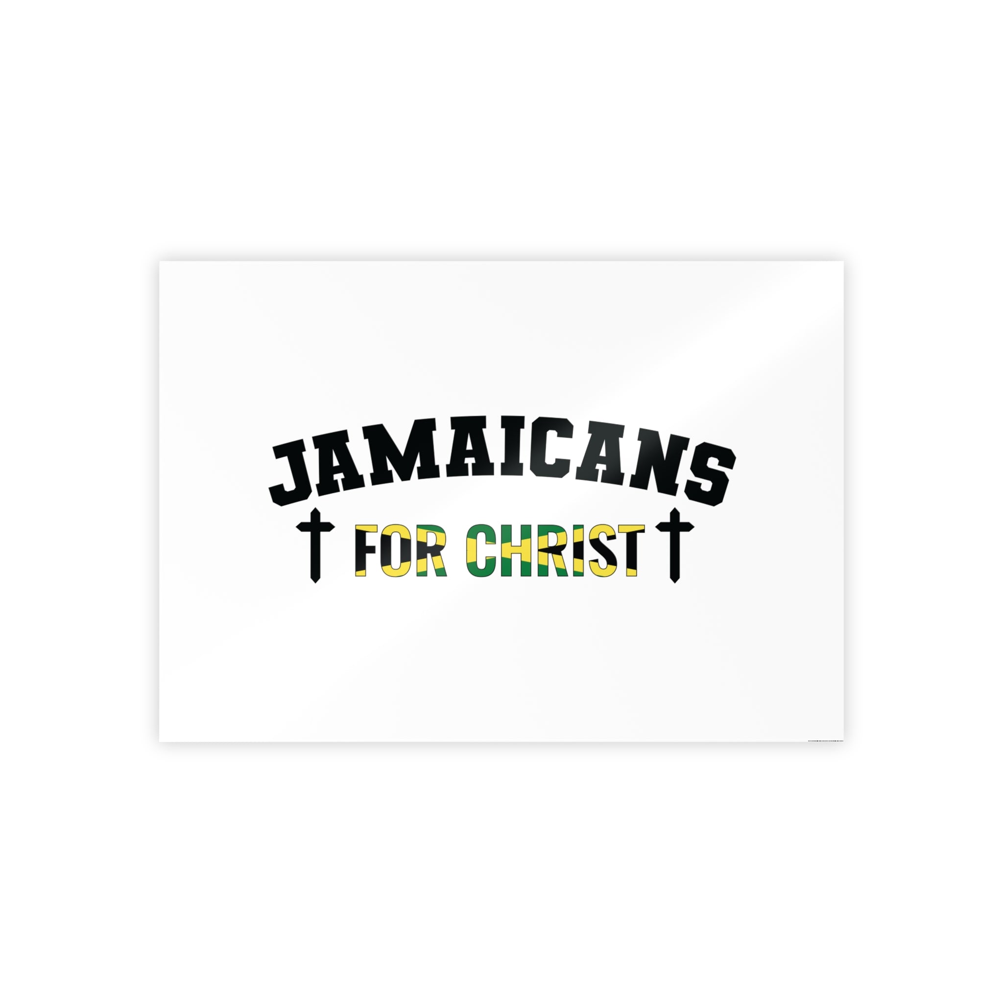 Jamaicans for Christ Poster