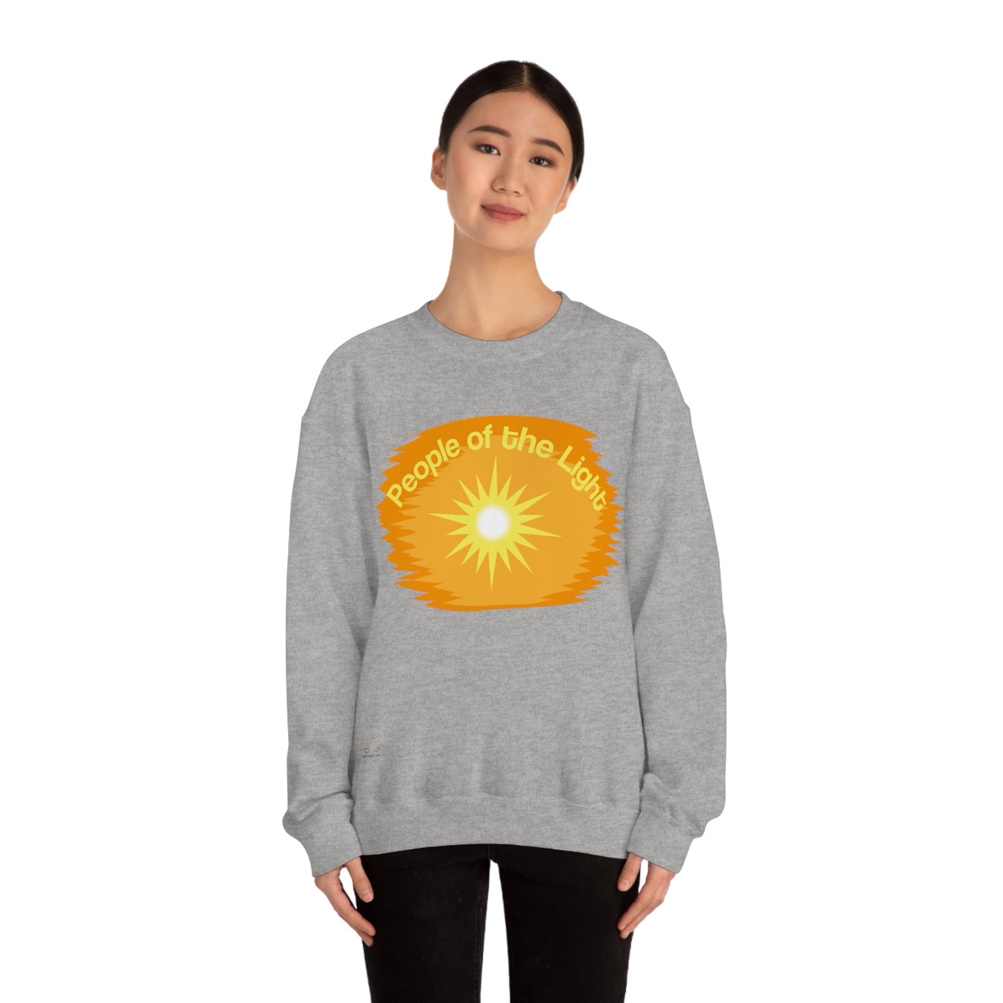 Unisex Heavy Blend Crewneck Sweatshirt People Of The Light