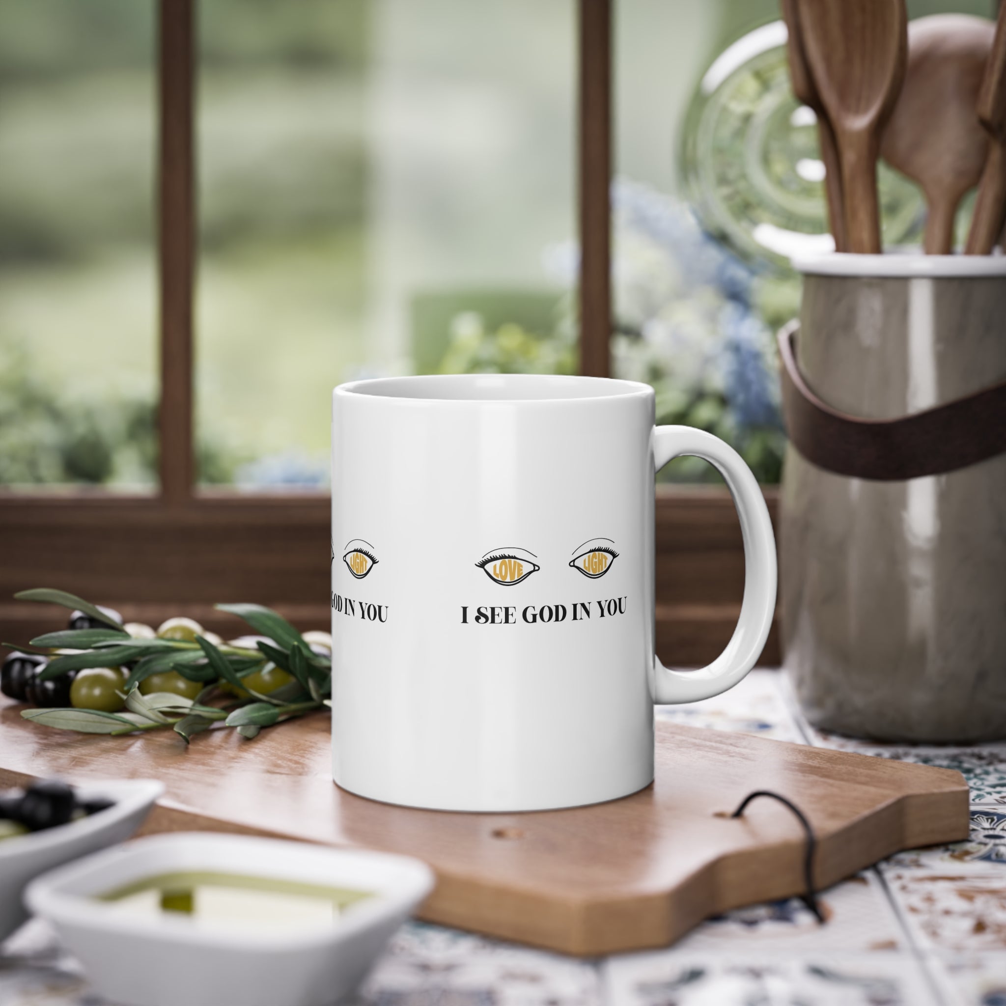 Standard Mug, 11oz I See God In You