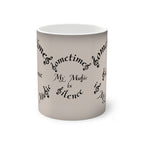 Color-Changing Mug, 11oz. Sometimes Silence is My Music