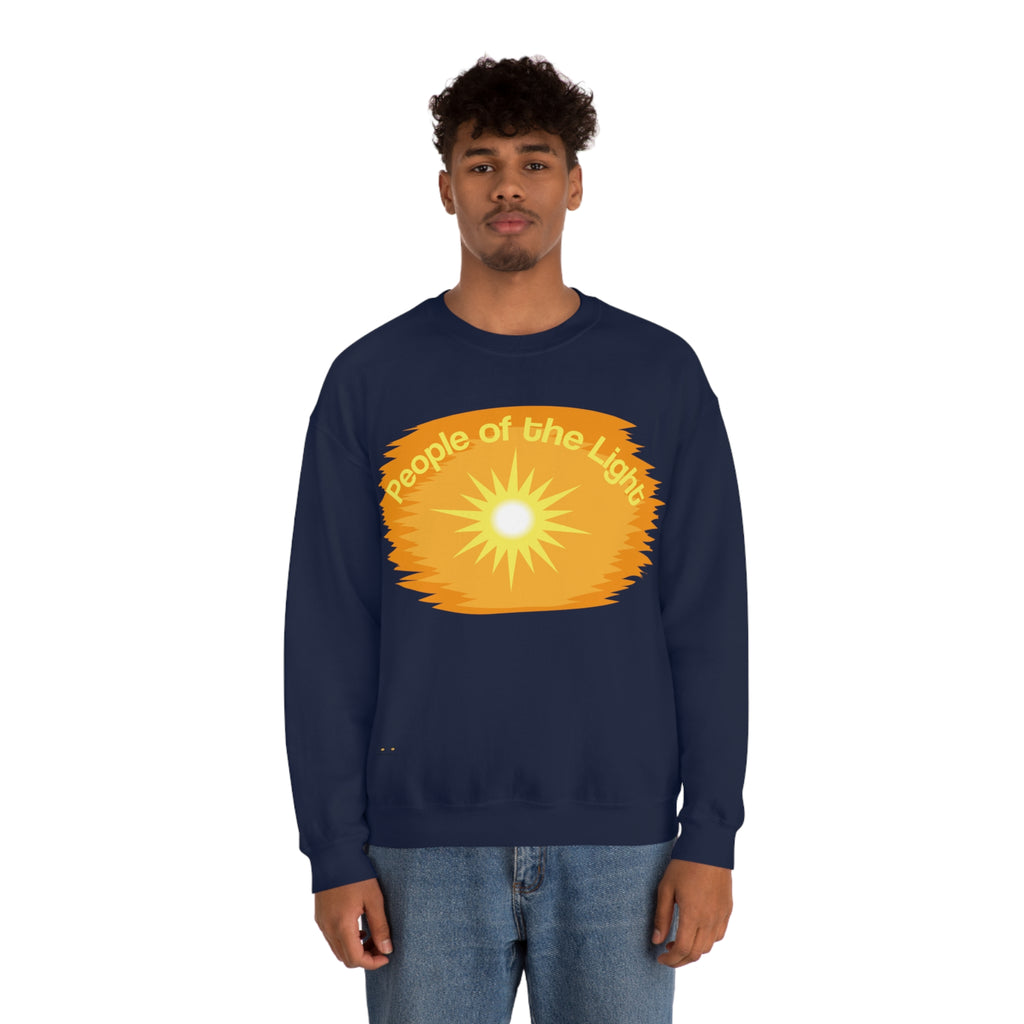 Unisex Heavy Blend Crewneck Sweatshirt People Of The Light