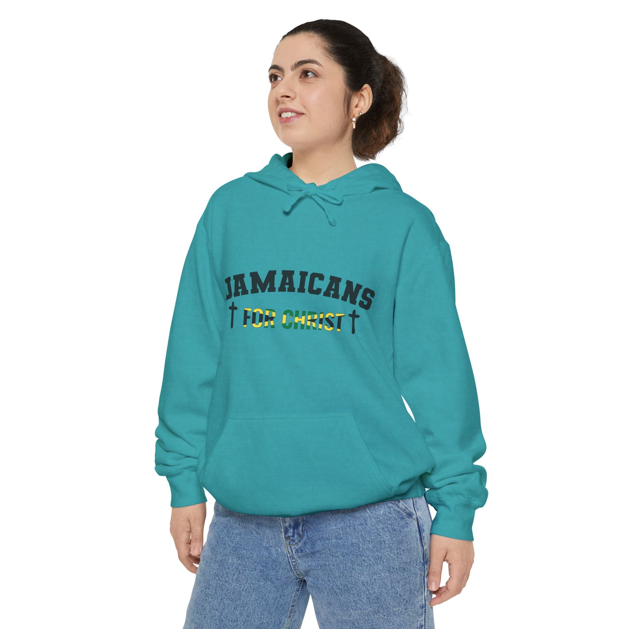 Jamaicans For Christ Hoodie — Faith-Based Jamaican Pride Pullover