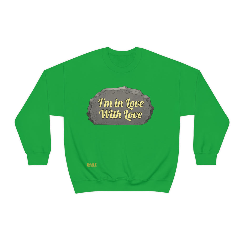 Unisex Heavy Blend Crewneck Sweatshirt In Love With Love