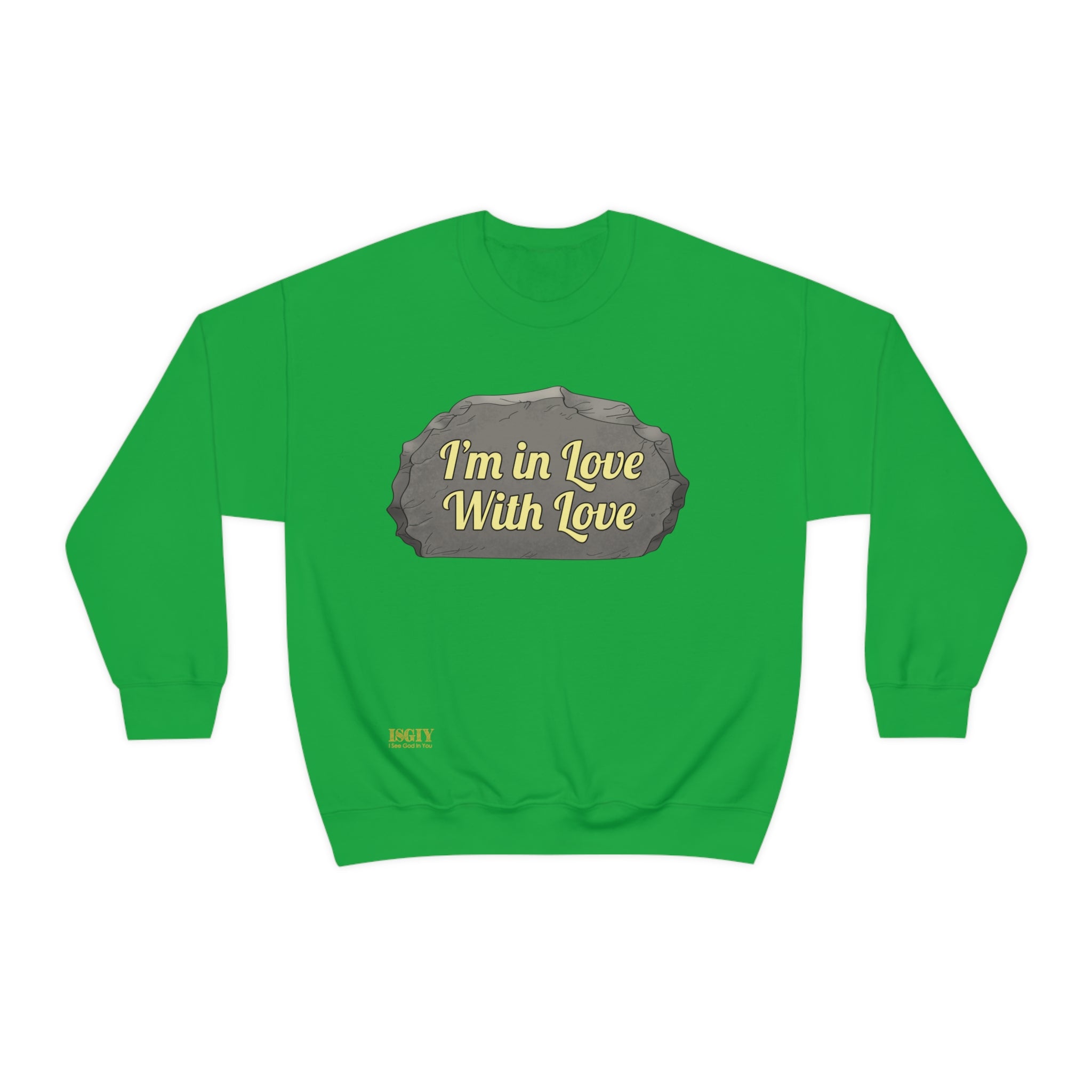 Unisex Heavy Blend Crewneck Sweatshirt In Love With Love