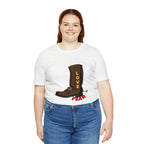 Unisex Jersey Short Sleeve Tee. Love Over Fear