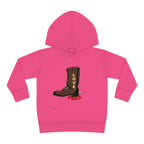 Toddler Pullover Fleece Hoodie Love Over Fear