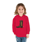 Toddler Pullover Fleece Hoodie Love Over Fear