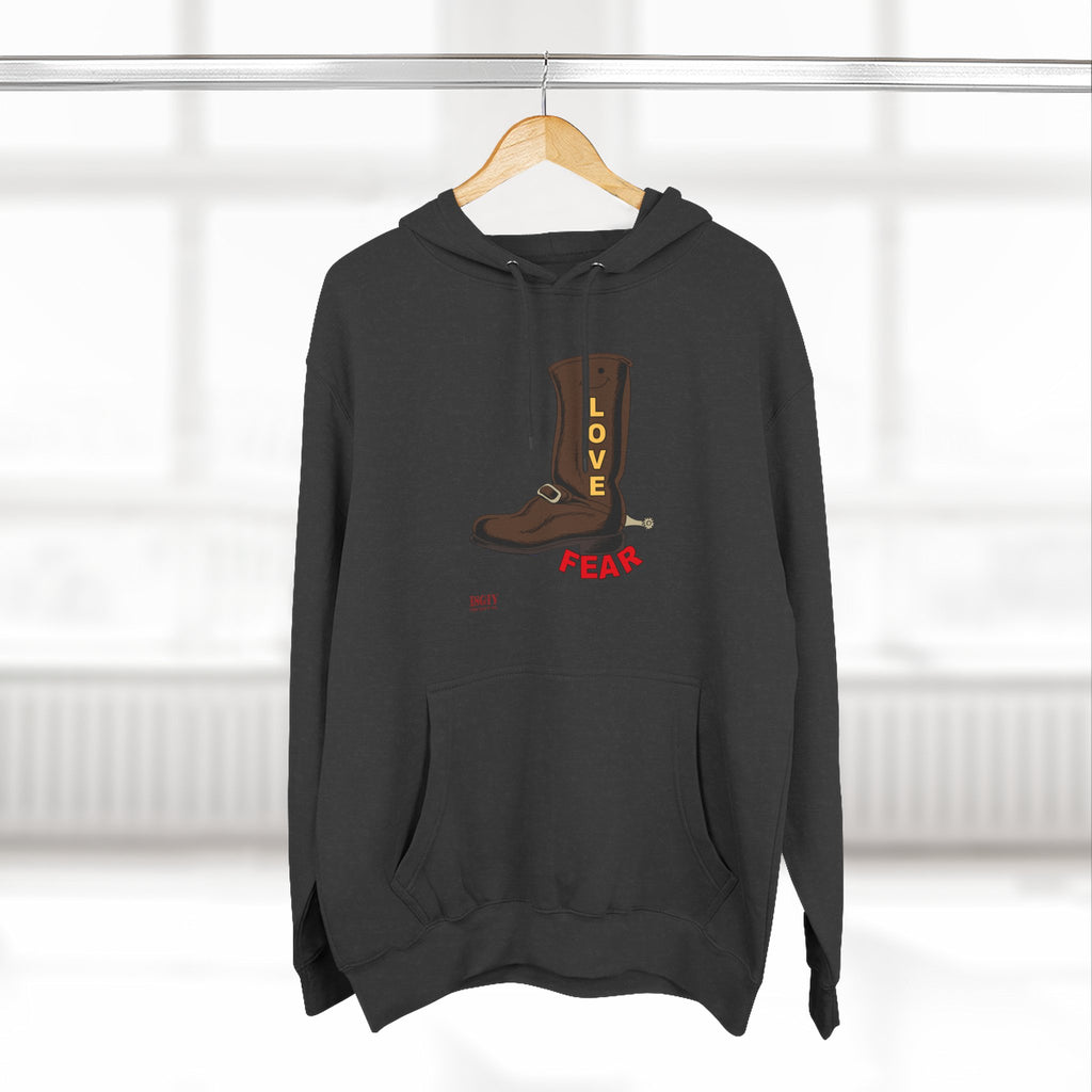 Unisex Premium Pullover Hoodie...Love Over Fear