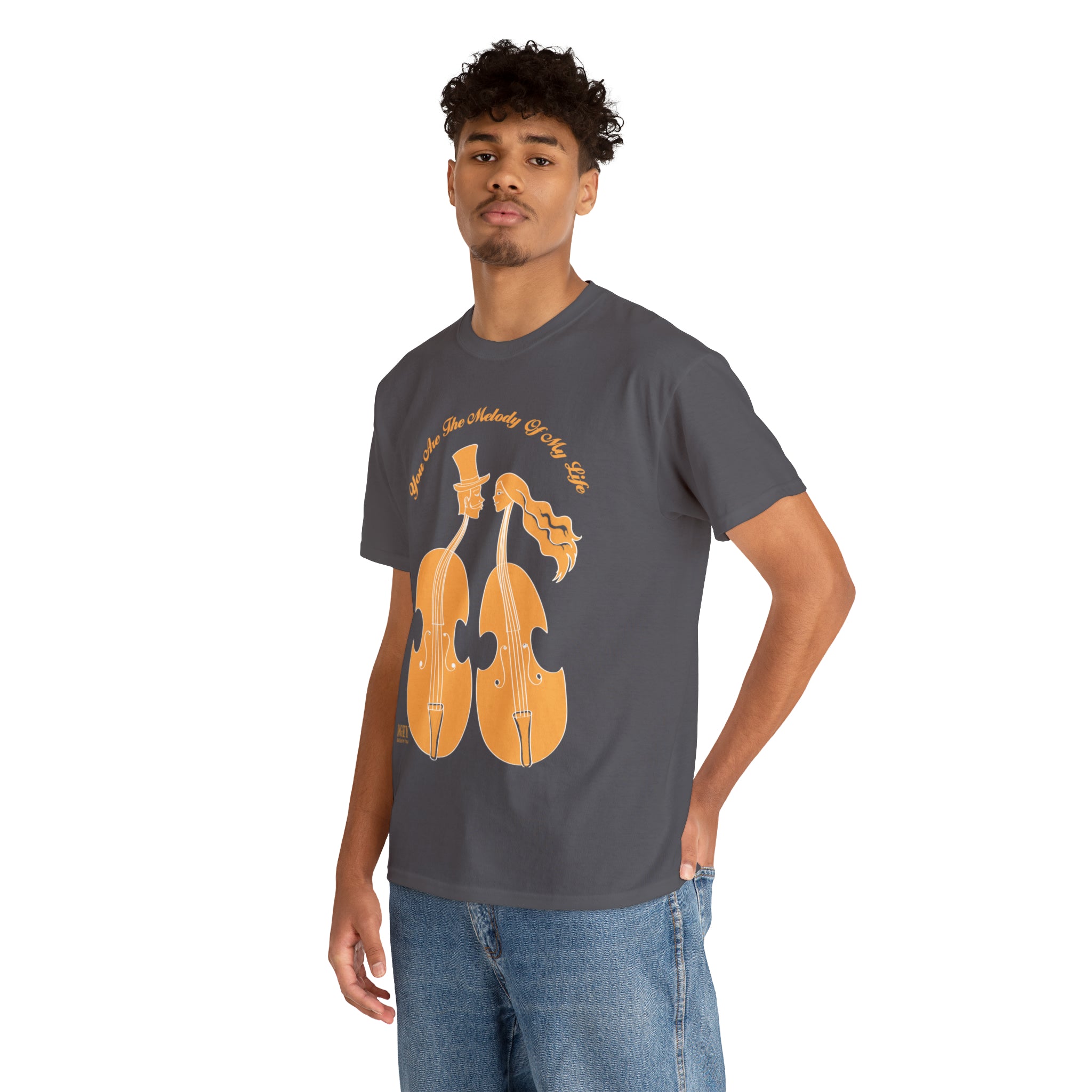 Copy of Unisex Heavy Cotton Tee...You Are The Melody Yel