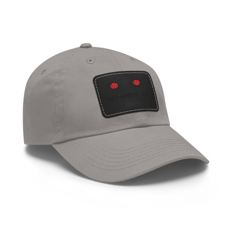 Dad Hat with Leather Patch. I See God In You