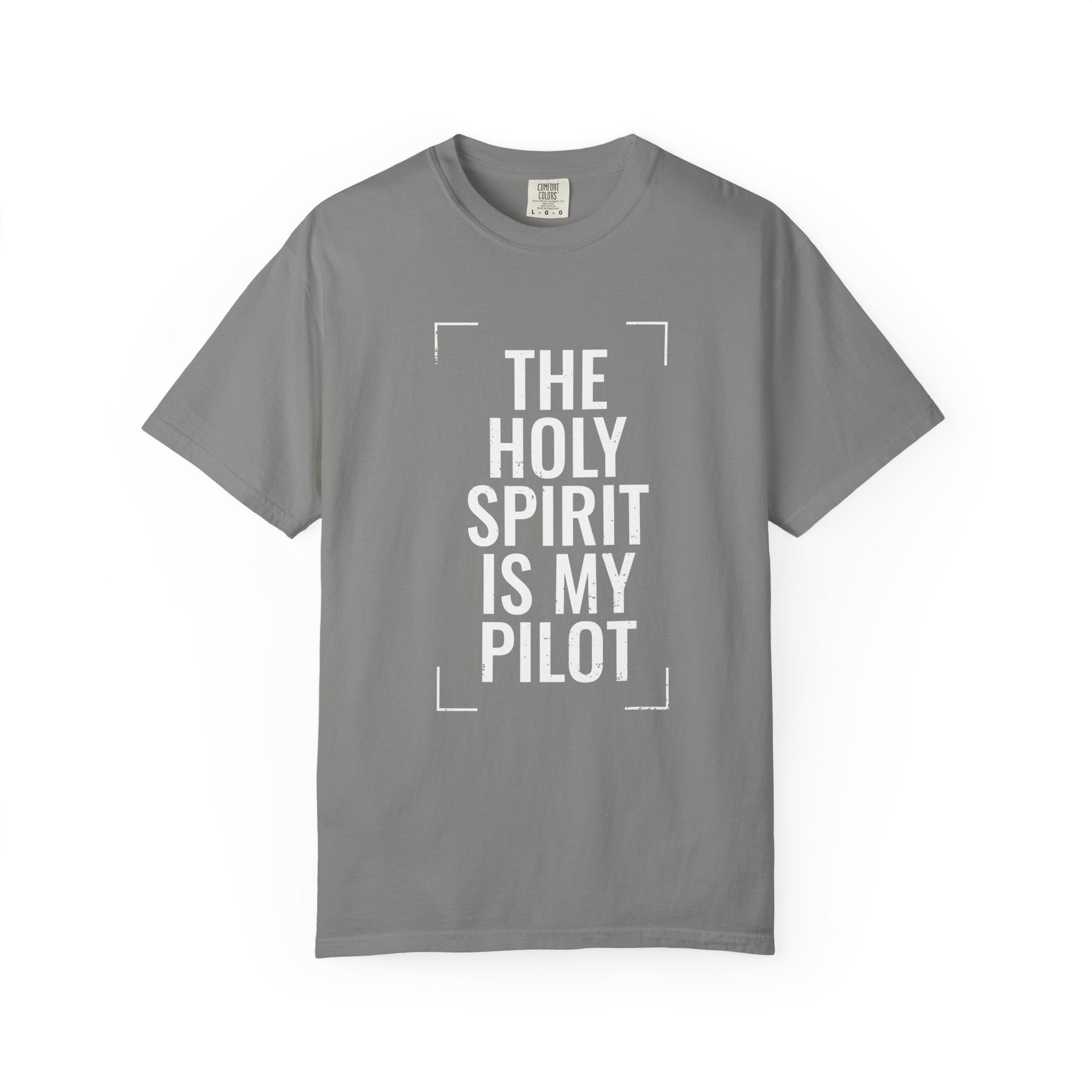 Holy Spirit Is My Pilot T-Shirt — Christian Faith Graphic Tee