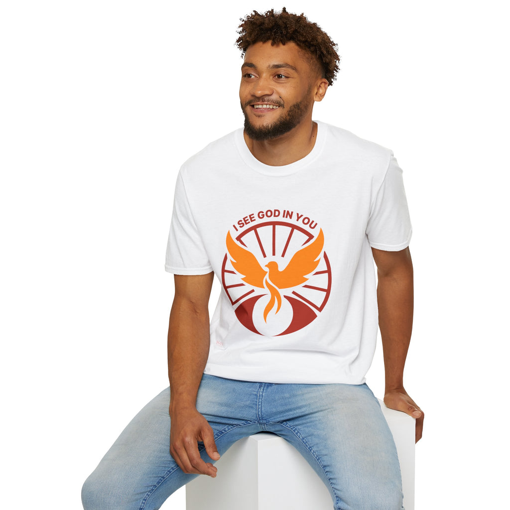 I See God In You Dove T-Shirt — Christian Faith Inspirational Tee