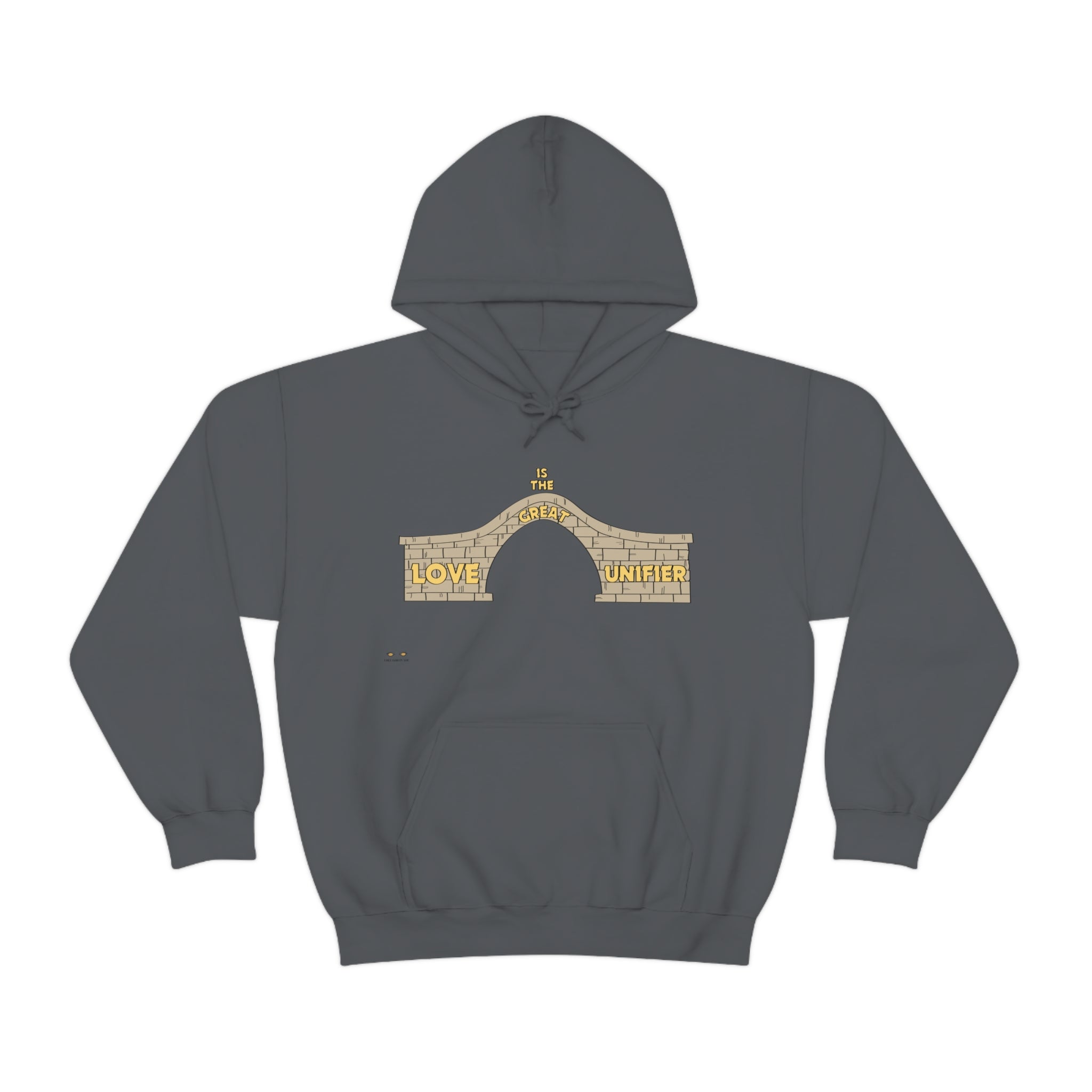 Unisex Heavy Blend Hooded Sweatshirt Love Is The Great Unifier