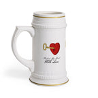 Beer Stein Mug....Purchase My Heart With Love