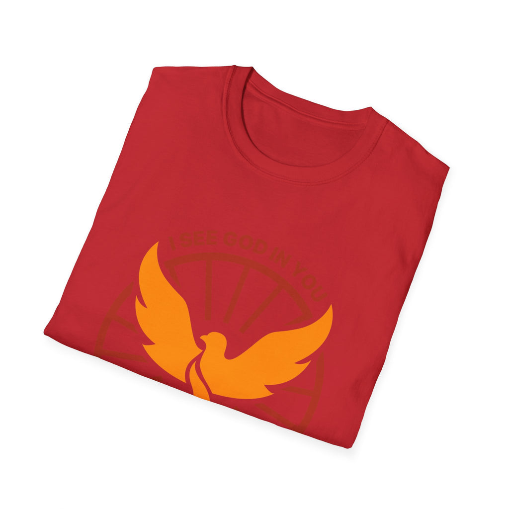 I See God In You Dove T-Shirt — Christian Faith Inspirational Tee