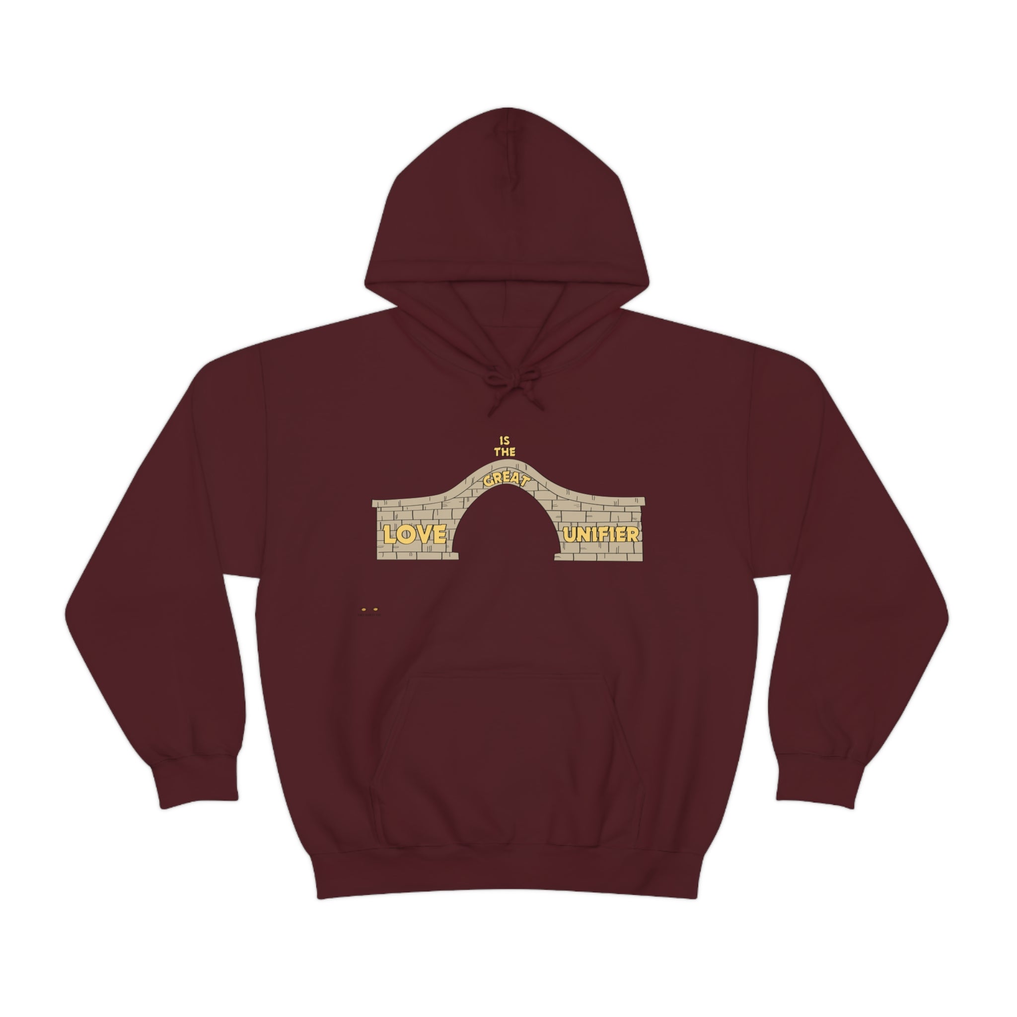 Unisex Heavy Blend Hooded Sweatshirt Love Is The Great Unifier
