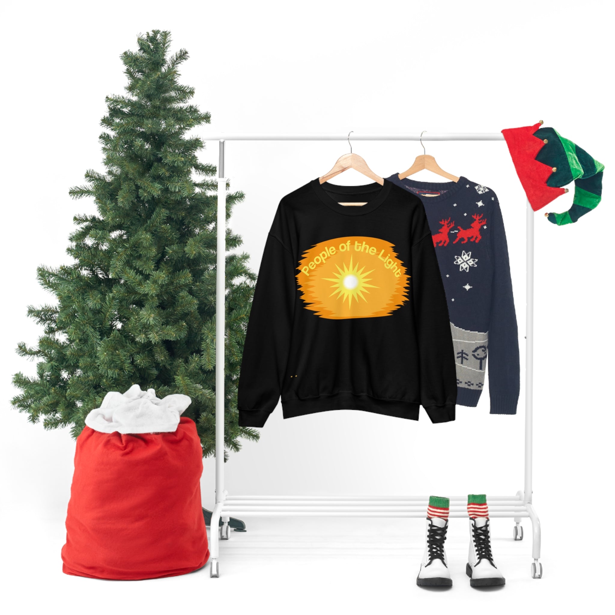 Unisex Heavy Blend Crewneck Sweatshirt People Of The Light
